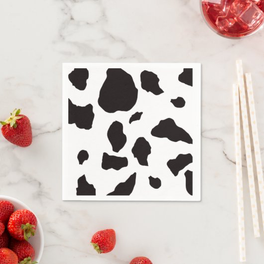 Koe afdrukken servet (Insitu)