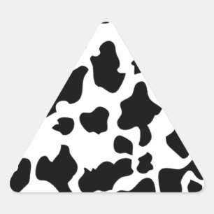 Koe afdrukken sticker