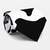 Koe afdrukken stropdas (Opgerold)