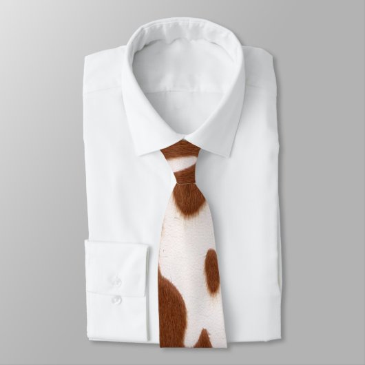 Koe afdrukken stropdas (Gebonden)