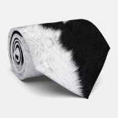 koe afdrukken stropdas (Opgerold)