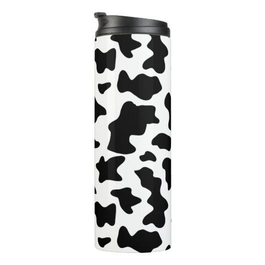 Koe afdrukken thermosbeker (Geroteerd rechts)