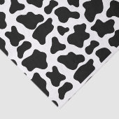 Koe afdrukken tissuepapier (Detail)