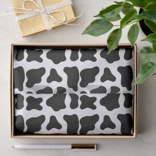 Koe afdrukken tissuepapier (Geschenk)