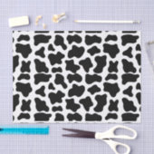 Koe afdrukken tissuepapier (Craft)