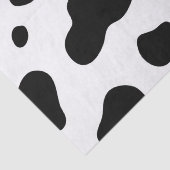 Koe afdrukken tissuepapier (Detail)