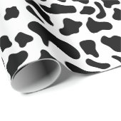 Koe Afdrukken Verjaardagscadeau Cadeaupapier (Rol Hoek)