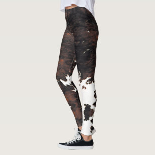 Koe AfdrukLeggings Leggings