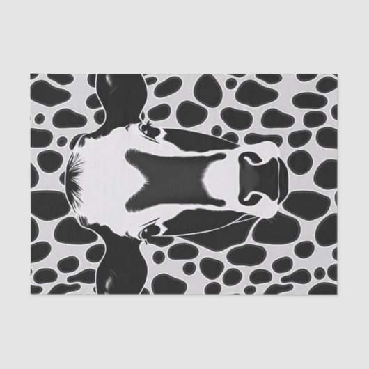 Koe Afdruklossingspagina Tissuepapier (Voorkant)