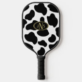 Koe Afdrukmonogram Pickleball Paddle (Voorkant)