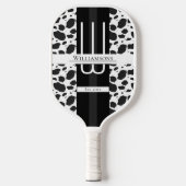 Koe Afdrukmonogram Pickleball Paddle (Voorkant)