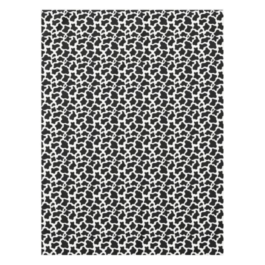 Koe Afdruktablet Tafelkleed (Voorkant)