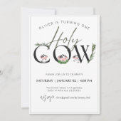 koe All Age Boy Verjaardag Kaart (Voorkant)