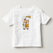 Koe als Cook met Dough Kinder Shirts (Voorkant)
