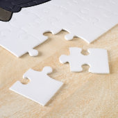 Koe als leraar met Stropdas Legpuzzel (Zijkant)