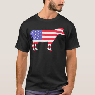 Koe American Flag Funny 4th of July USA Amerika T-shirt