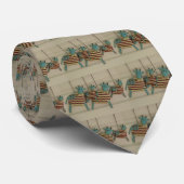 koe , amerikaanse koe stropdas (Opgerold)