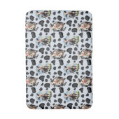 Koe Animal Pattern Design Badmat (Voorkant Verticaal)