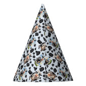 Koe Animal Pattern Design Feesthoedjes (Achterkant)