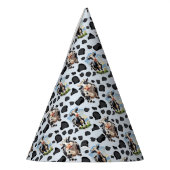 Koe Animal Pattern Design Feesthoedjes (Links)
