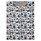 Koe Animal Pattern Design Klembord (Voorkant)