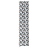 Koe Animal Pattern Design Korte Tafelloper (Voorkant)
