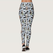 Koe Animal Pattern Design Leggings (Achterkant)