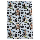 Koe Animal Pattern Design Medium Cadeauzakje (Voorkant)