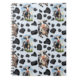 Koe Animal Pattern Design Notitieboek