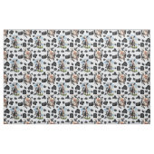 Koe Animal Pattern Design Stof (Fat Quarter)