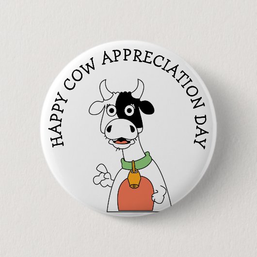 Koe Appreciation Day Button (Voorkant)