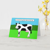 Koe appreciation day Juli 14 de Kaart (Gele Bloem)