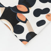 Koe Baby Blanket Fleece Deken (Hoek)