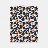 Koe Baby Blanket Fleece Deken (Voorkant)