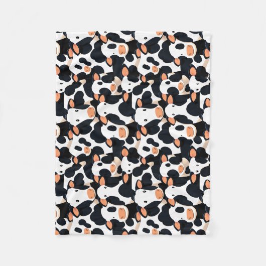 Koe Baby Blanket Fleece Deken (Voorkant)