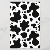 Koe Baby shower Word Search Game (Achterkant)