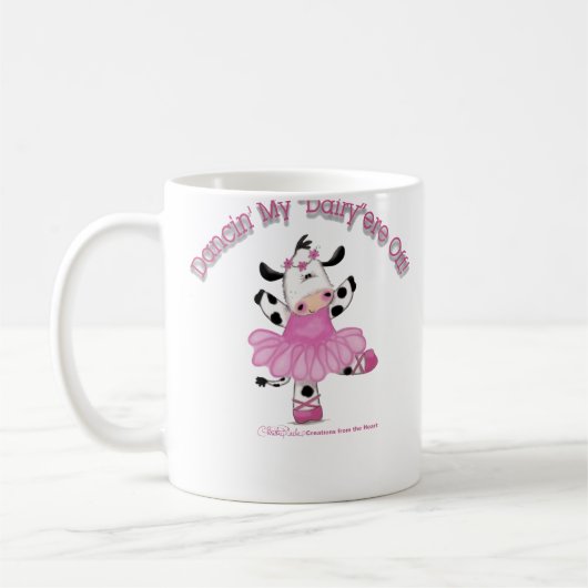 Koe Ballerina Koffiemok (Links)