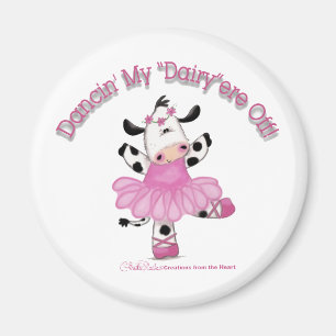 Koe Ballerina Magneet