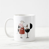 Koe Barbeque Tshirts en geschenken Koffiemok (Links)