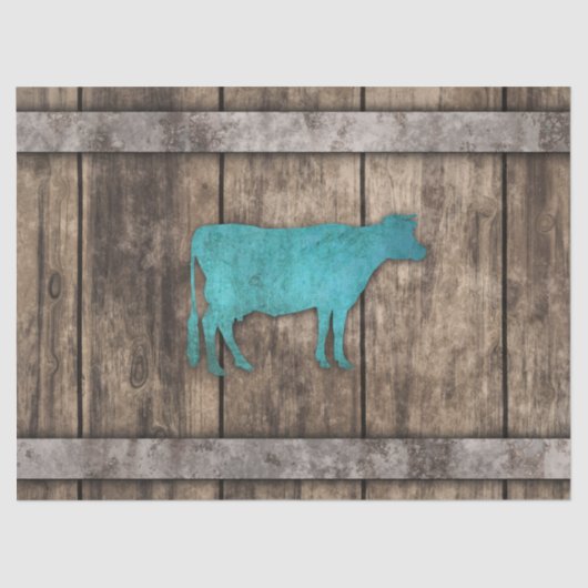 Koe (Barrel) Tissuepapier (Voorkant)