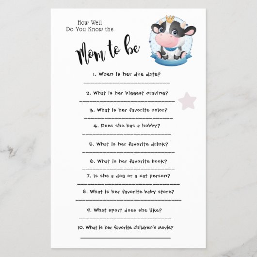 Koe Beatiful Dream Hoe goed je de Kaart van het Sp (Voorkant)