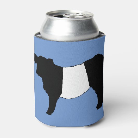 Koe Beltie Steer C Rare Cool Belted Galloway Cattl Blikjeskoeler (Blikje Voorkant)