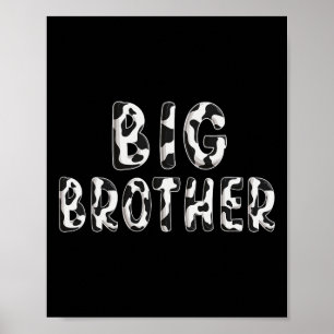 Koe Big Brother Birthday Family Matching Fathers D Poster