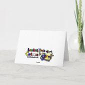 Koe bij behandeling 4 Mooo stoornis geeft T - shir Kaart (Achterkant)