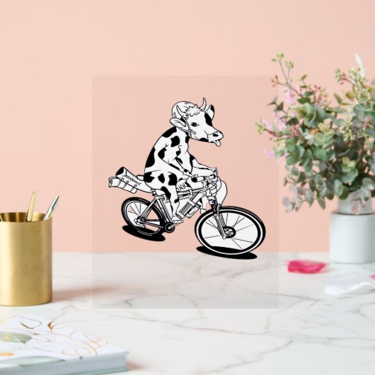 Koe Bikepacking Classic T-Shirt Acryl Bord (Huwelijk)