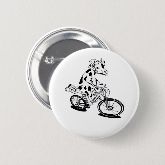 Koe Bikepacking Classic T-Shirt Ronde Button 5,7 Cm (Voorkant /achterkant)