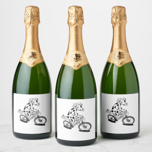 Koe Bikepacking Classic T-Shirt Sparkling Wijnetiket (Flessen)