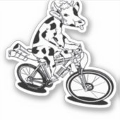 Koe Bikepacking Classic T-Shirt Sticker (Voorkant)