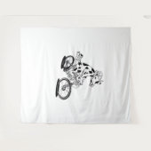 Koe Bikepacking Classic T-Shirt Wandkleed (Voorkant (horizontaal))