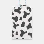 Koe Birthday Baby shower Dank u Label Cadeaulabel (Achterkant)